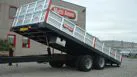 Non tilting trailers with 4 whells
